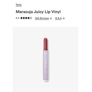 NIB - Tarte Maracuja Juicy Lip Vinyl - Hibuscus